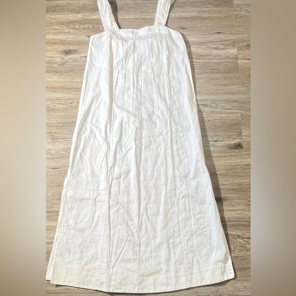 Madewell Linen-Cotton Princess-Seamed
Midi Dress Size S - Picture 6 of 10